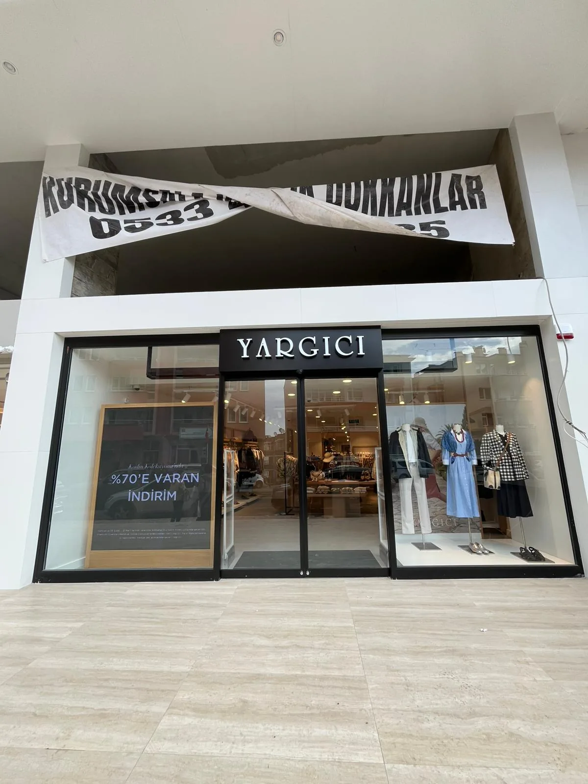 Yargıcı Giresun mağaza cephesi